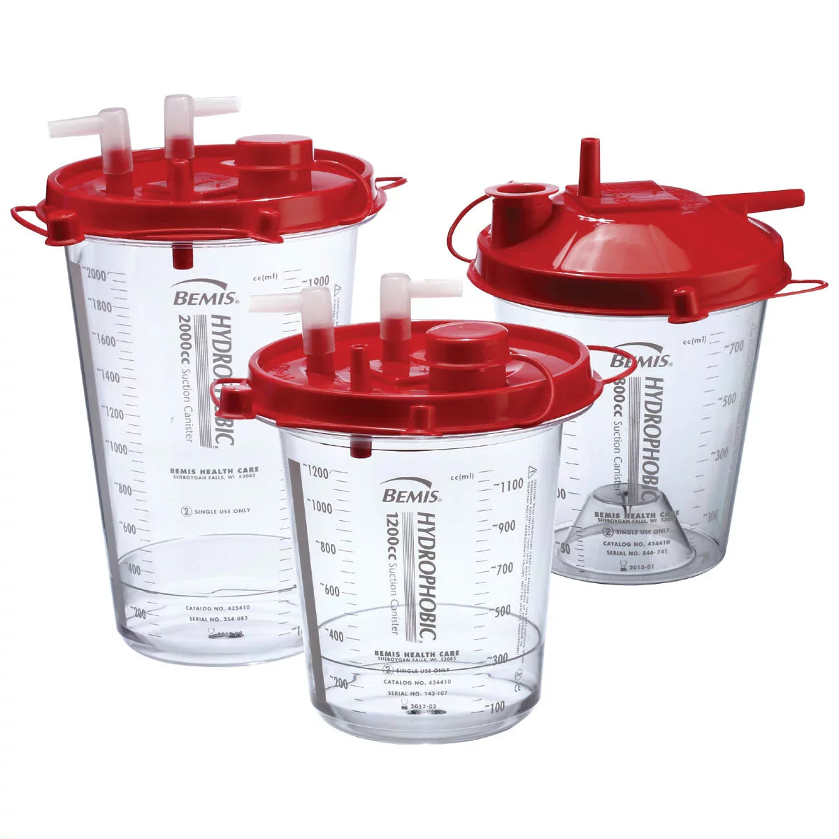 Hydrophobic Rigid Canister