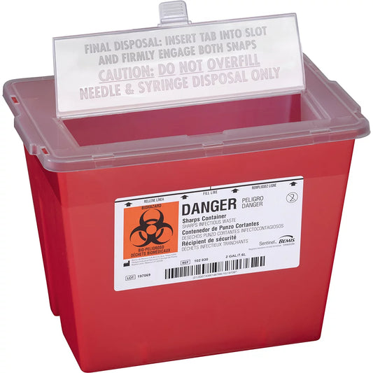 2 GALLON Sharps Container (30/cs)