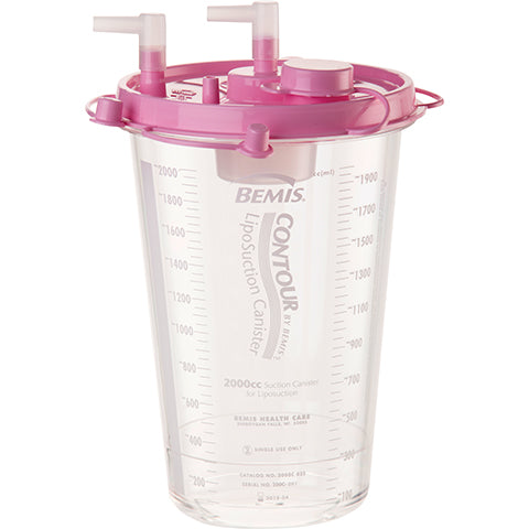 2000CC Contour Liposuction Canister (12/cs)