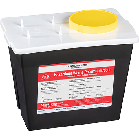 2 GALLON Hazardous Pharmaceutical Waste Container