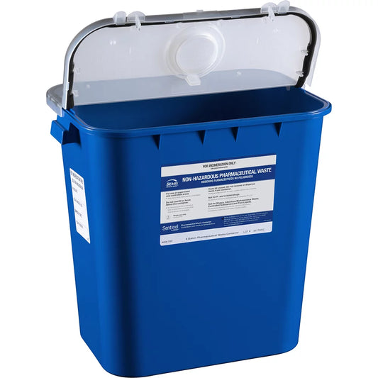 8 GALLON Non-Hazardous Pharmaceutical Waste Container (10/cs)
